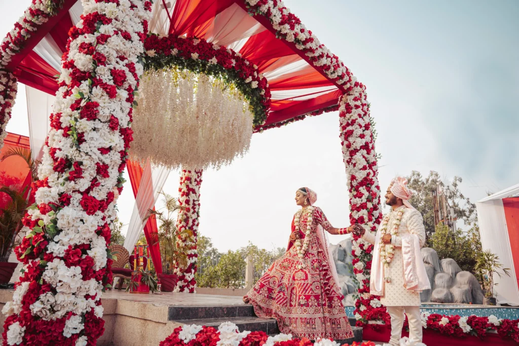 low budget wedding stage decoration near me